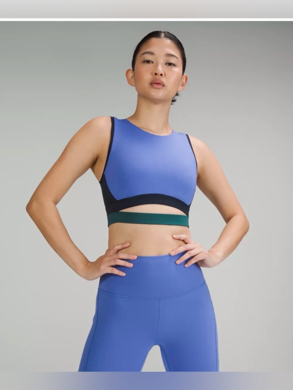 Lululemon High Neck Train Bra